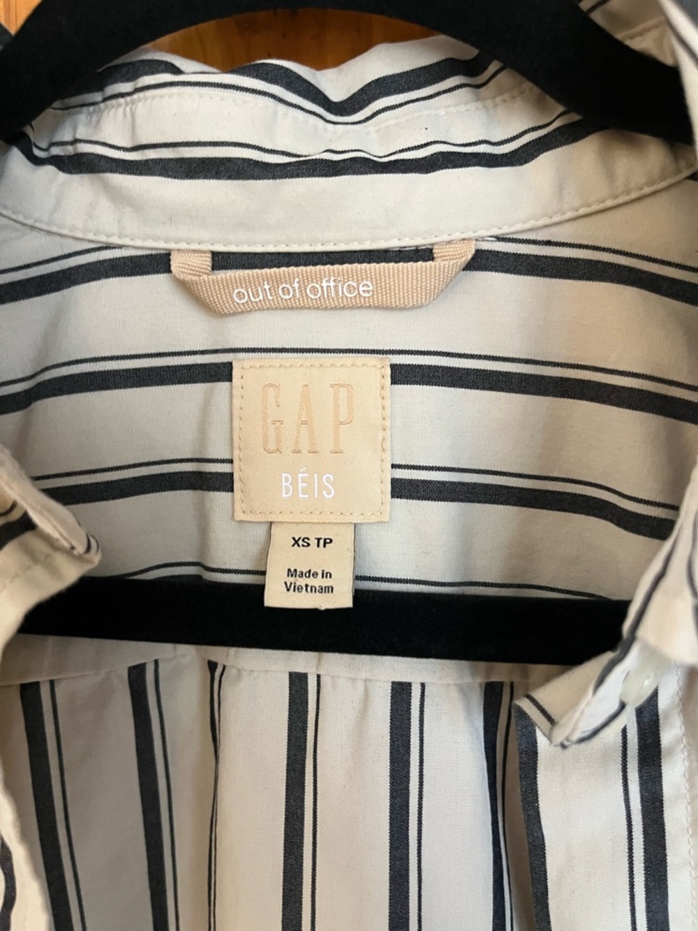 Gap × BÉIS Poplin Dolman Big Shirt - Picture 4 of 11